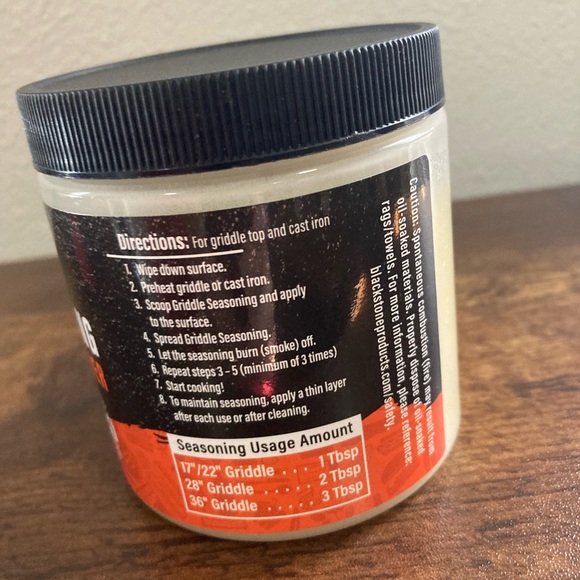 Blackstone Griddle Seasoning & Cast Iron Conditioner - Picture 2 of 3